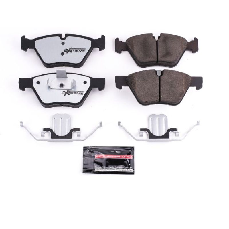 Power Stop 06-07 BMW 323i Front Z26 Extreme Street Brake Pads w/Hardware Brake Pads - Performance PowerStop