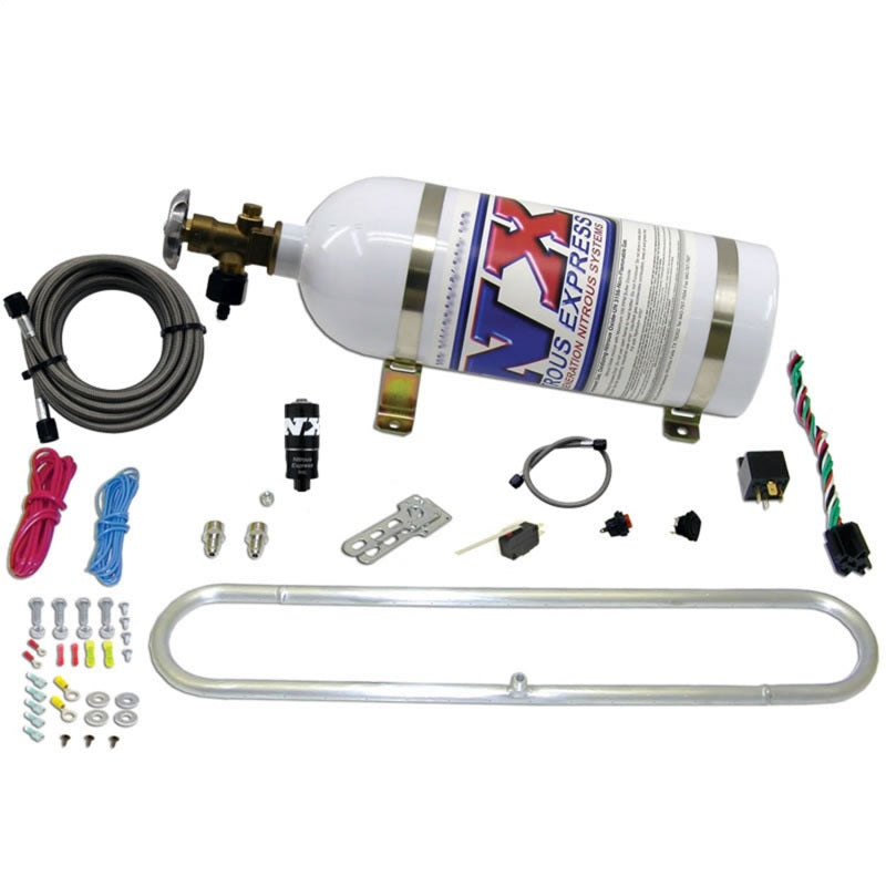 Nitrous Express N-Tercooler System for CO2 w/10lb Bottle (Remote Mount Solenoid) Intercooler Sprayers Nitrous Express