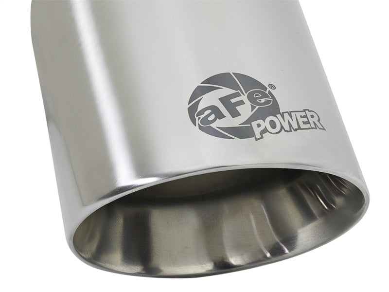 aFe MACH Force-Xp Universal 304 SS Single-Wall Clamp-On Exhaust Tip - Polished Tips aFe