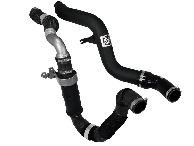 aFe Bladerunner Intercoolers 3in Black Tube Hot Side w/ Couplings & Clamps 14-15 Ram 1500 V6-3.0L Intercoolers aFe