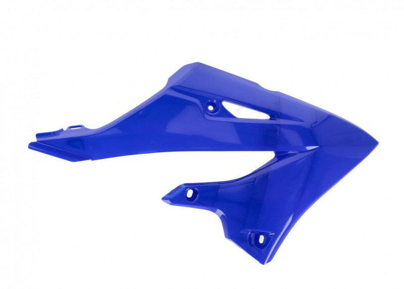 Cycra 22+ Yamaha YZ125-250/X Replica Radiator Shrouds - Blue Plastics Cycra