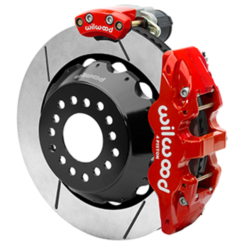 Wilwood EPB Rear Kit AERO4 Big Ford 2.36 OffSet Big Brake Kits Wilwood