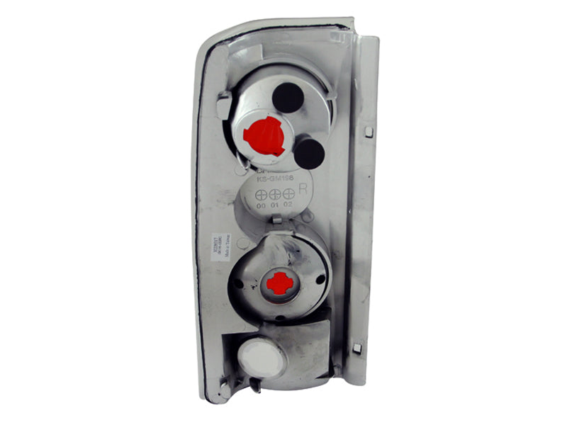 ANZO 1985-2005 Chevrolet Astro Taillights Chrome G2 Tail Lights ANZO