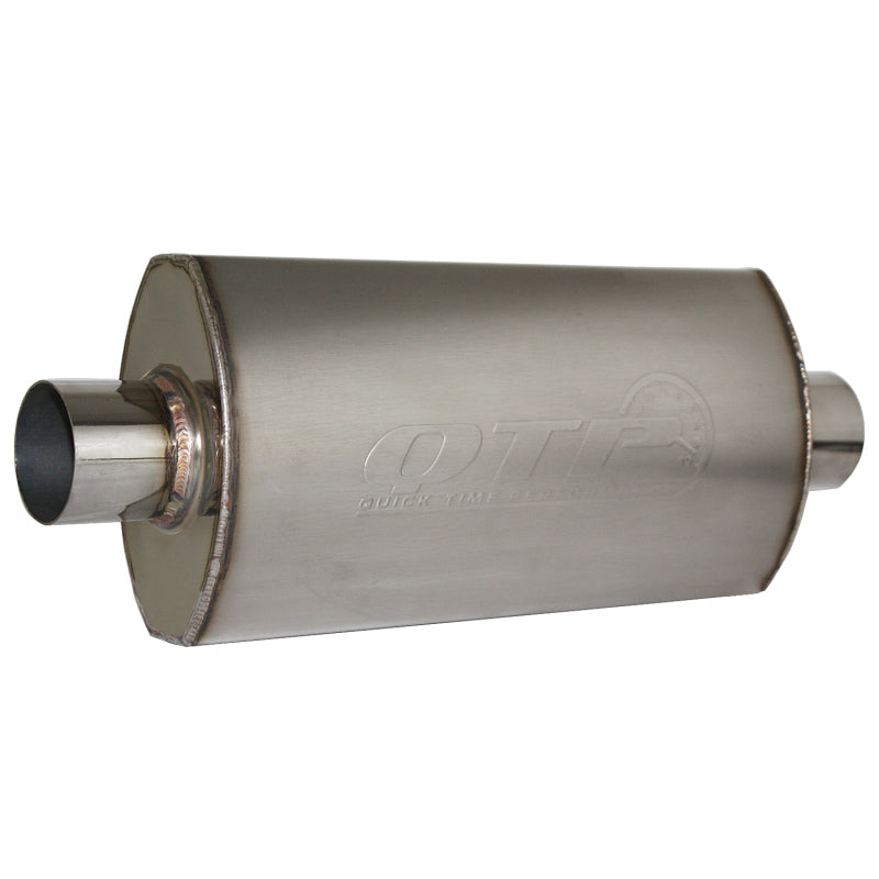 QTP 2.5in Weld-On 304SS AR3 Muffler Muffler QTP