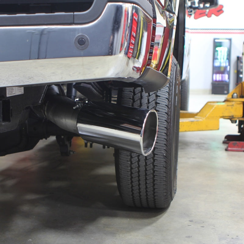 Banks Power 2017 Ford 6.7L 5in Monster Exhaust System - Single Exhaust w/ Chrome Tip Catback Banks Power