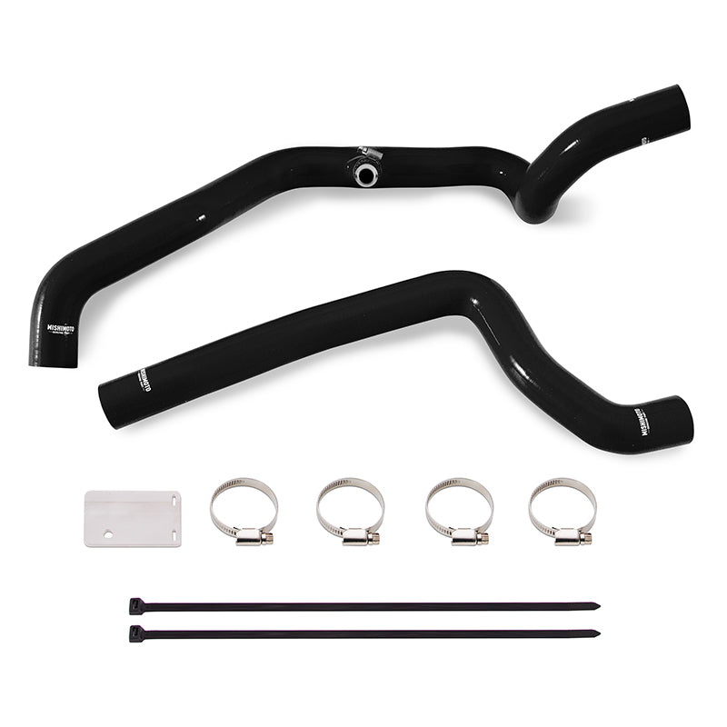Mishimoto 18+ Jeep Wrangler JL 2.0L Black Silicone Radiator Coolant Hose Kit Hoses Mishimoto