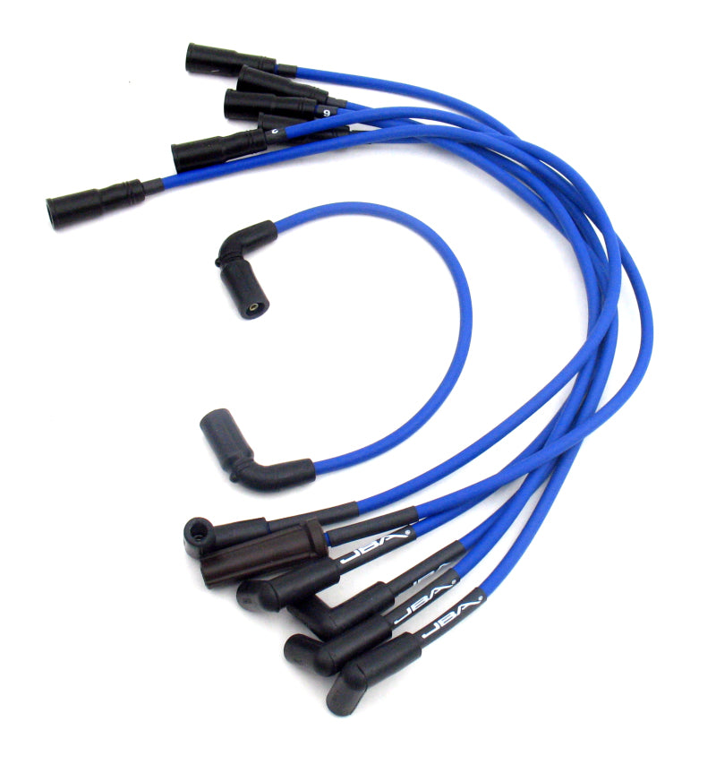 JBA 96-03 GM 4.3L Truck Ignition Wires - Blue Spark Plug Wire Sets JBA