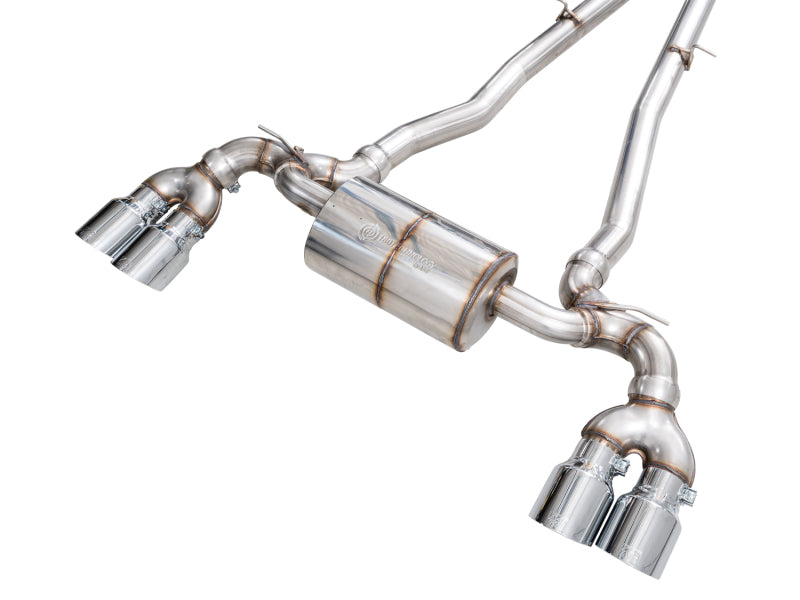 AWE Tuning BMW G90/G99 M5 Touring Edition Cat-Back Exhaust - Chrome Silver Tips Catback AWE Tuning