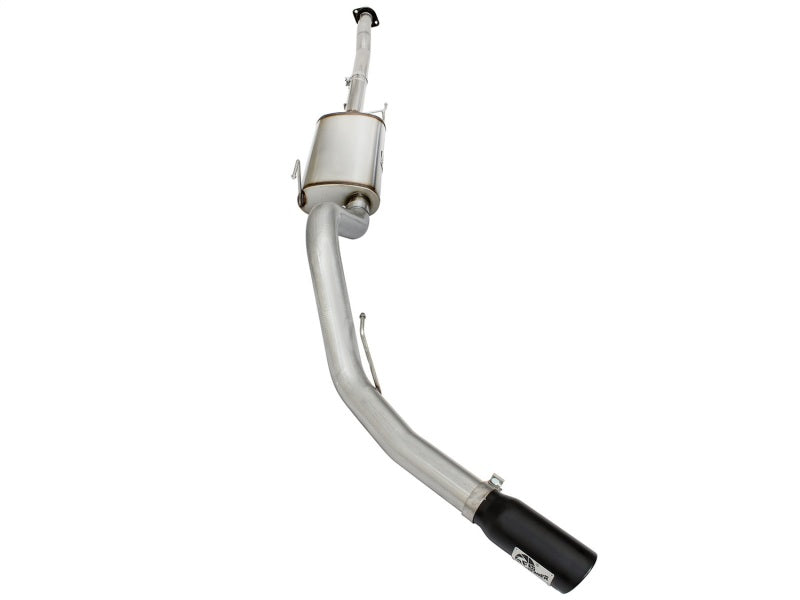 aFe MACHForce XP SS Exhaust 3in to 3.5in Cat-Back w/ Black Tip 15 Ford F-150 EcoBoost V6 2.7/3.5Ltt Catback aFe
