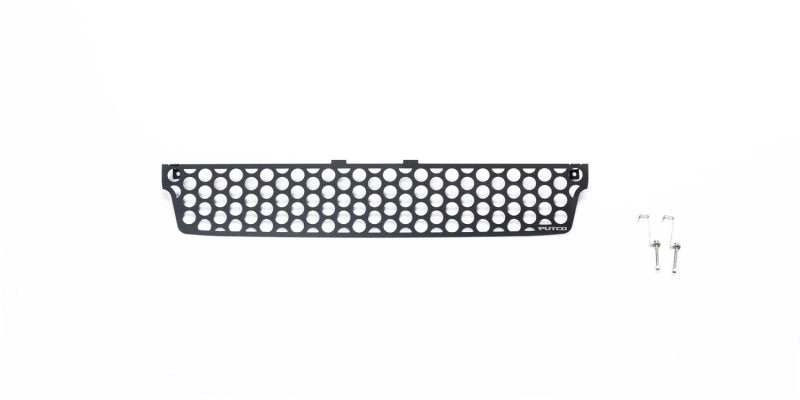 Putco 15-19 GMC Sierra HD - Stainless Steel - Black Punch Design Bumper Grille Bumper Grille Inserts Grilles Putco
