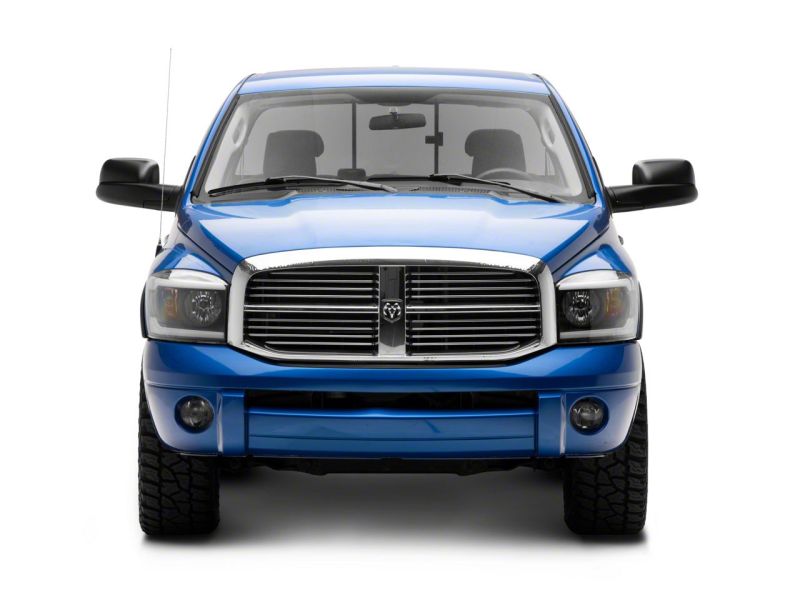 Raxiom 06-09 Dodge RAM 1500/2500/3500 Axial Headlights w/ SEQL LED Bar- Blk Housing (Clear Lens) Headlights Raxiom
