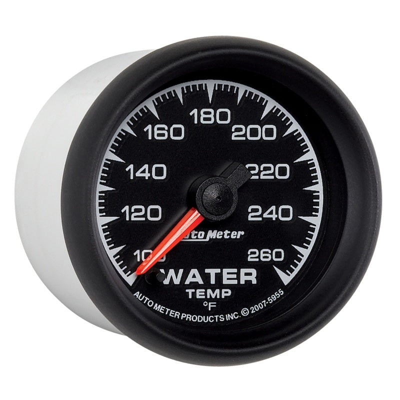 Autometer ES 52.4mm 100-260 deg. F Water Temprature Gauge Gauges AutoMeter