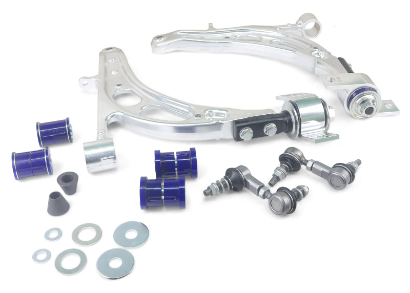 SuperPro 02-05 Subaru Impreza WRX / 04-06 WRX STI Front Lower Alloy Control Arm Kit Control Arms Superpro