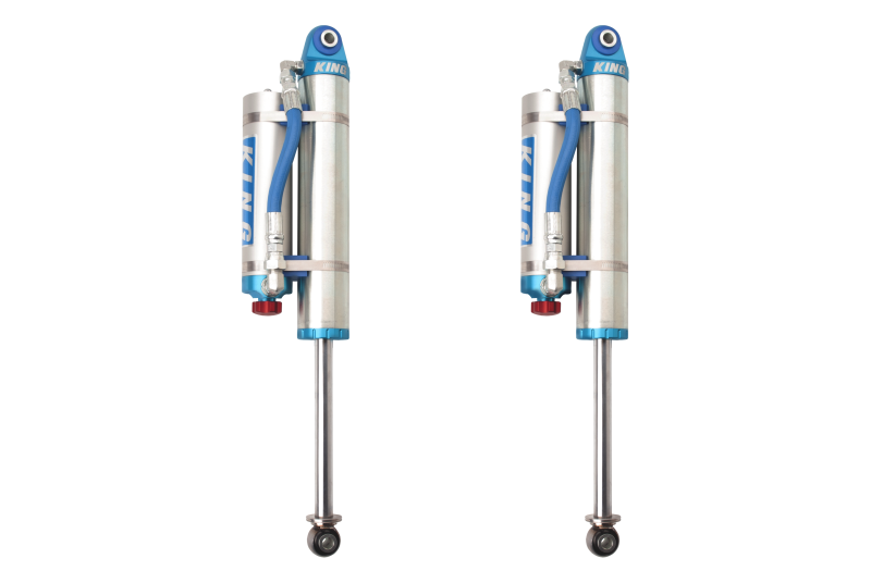 King Shocks 07-18 Chevrolet Silverado 1500 Rear 2.5 Dia Piggy Hose Res Shock w/Adjuster (Pair) Shocks and Struts King Shocks