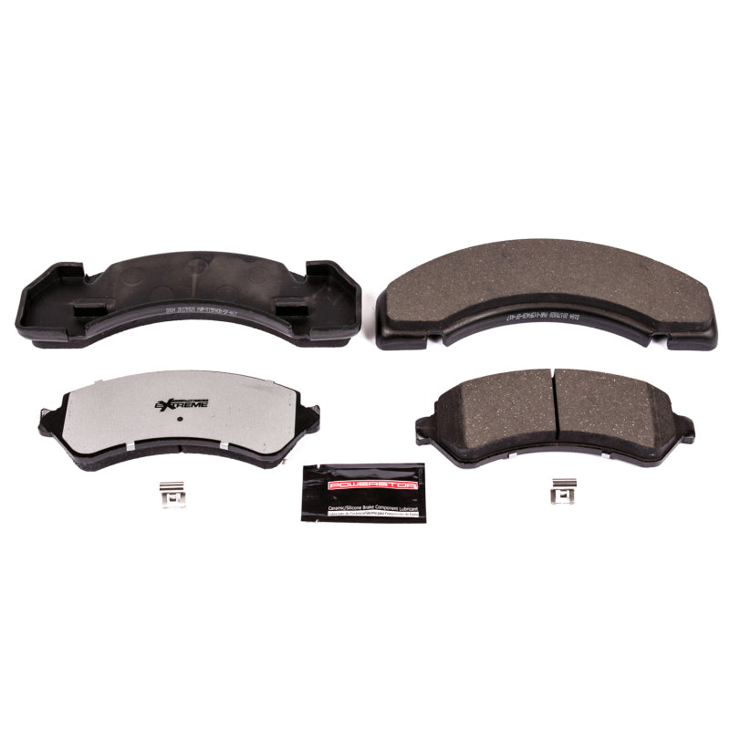 Power Stop 94-00 Chevrolet C3500HD Front or Rear Z36 Truck & Tow Brake Pads w/Hardware Brake Pads - Performance PowerStop