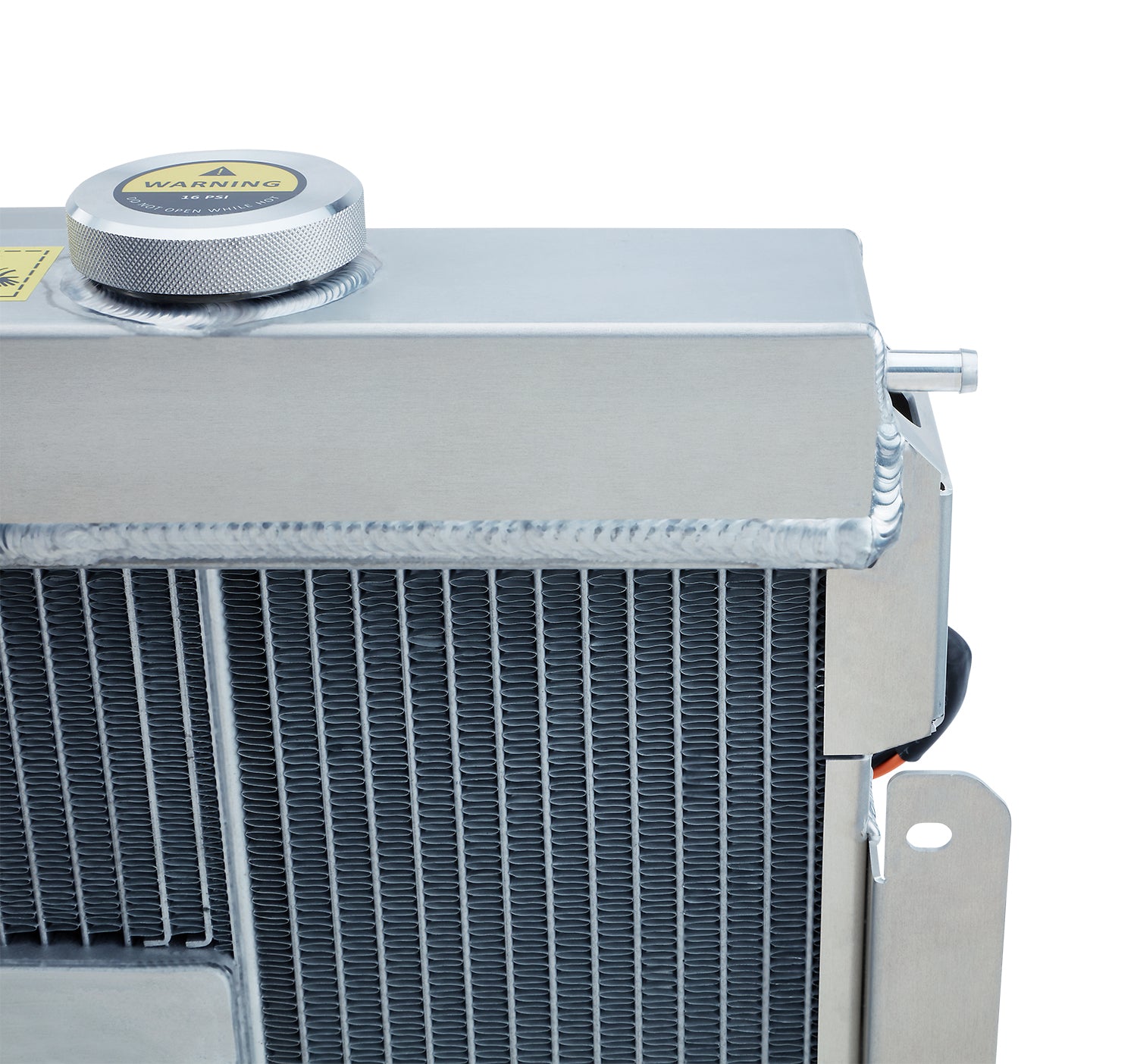 Slim Fit Radiator 64-66 Mustang Pass Outlet Radiator Proform