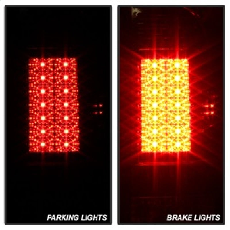 Spyder Ford F150 Styleside 97-03/F250 Version 2 LED Tail Lights Red Clear ALT-YD-FF15097-LED-G2-RC Tail Lights SPYDER