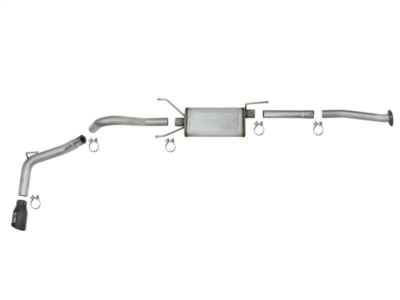 aFe MACH Force-Xp 2-1/2in 304 SS Cat-Back Exhaust w/Black Tips 2016+ Toyota Tacoma L4-2.7L / V6-3.5L Catback aFe