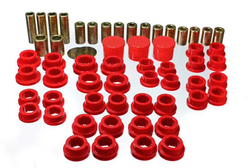 Energy Suspension 02-09 350Z / 03-07 Infiniti G35 Coupe Red Rear Control Arm Bushing Set Bushing Kits Energy Suspension