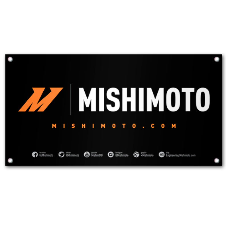 Mishimoto Promotional Large Vinyl Banner 45x87.5 inches Marketing Mishimoto