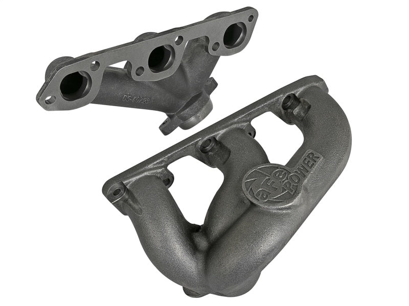 aFe BladeRunner Ported Ductile Iron Exhaust Manifold 07-11 Jeep Wrangler (JK) V6-3.8L Headers & Manifolds aFe