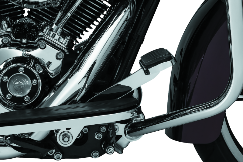 Kuryakyn Extended Brake Pedal 14 and Up Touring w/o Fairings Chrome Pedals Kuryakyn