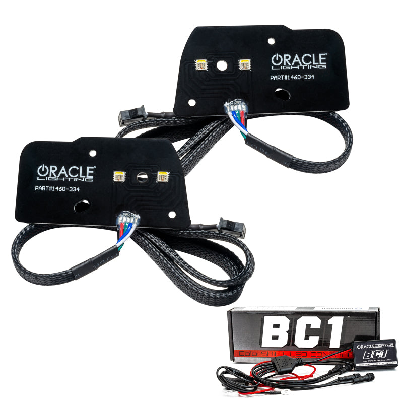 Oracle 21-22 Ford F-150 ColorSHIFT RGB+W Headlight DRL Upgrade Kit w/ BC1 Controller Headlights ORACLE Lighting