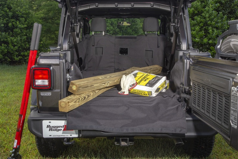 Rugged Ridge C3 Cargo Cover 18-22 Jeep Wrangler JL 4dr (Excl. 4XE Models) Car Covers Rugged Ridge