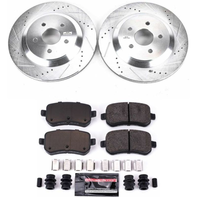 Power Stop 04-07 Ford Freestar Rear Z23 Evolution Sport Brake Kit Brake Kits - Performance D&S PowerStop