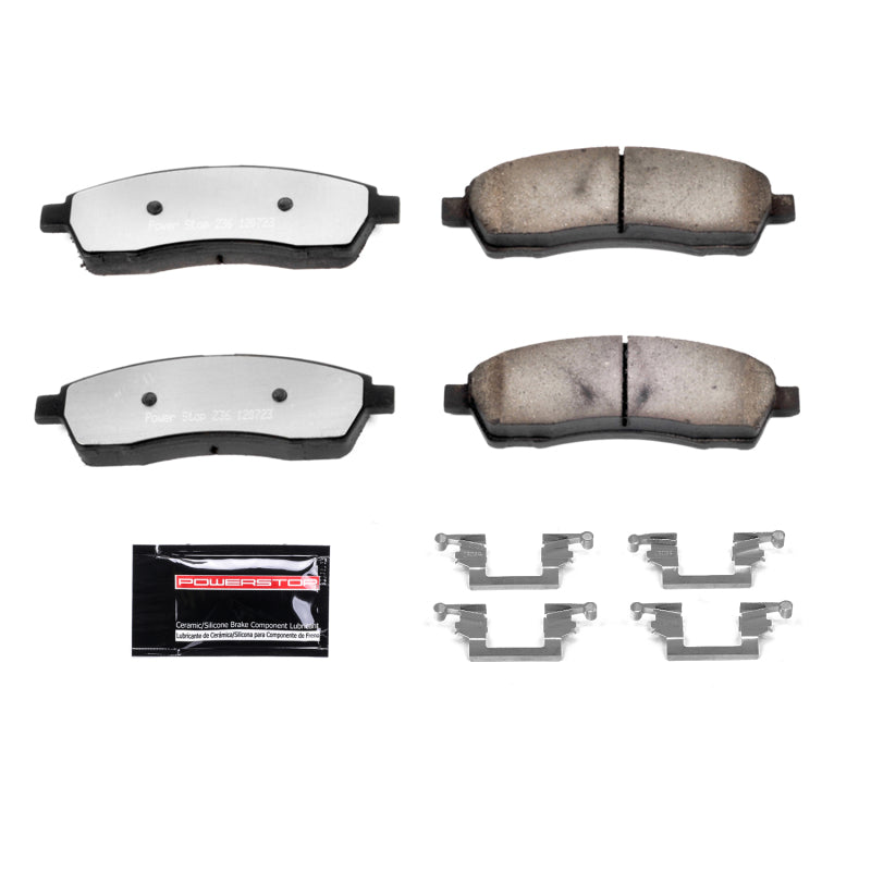 Power Stop 00-05 Ford Excursion Rear Z36 Truck & Tow Brake Pads w/Hardware Brake Pads - Performance PowerStop