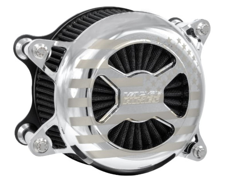 Vance & Hines HD Multi Fit VO2 America Intake Kit Chrome Air Filters - Direct Fit Vance and Hines