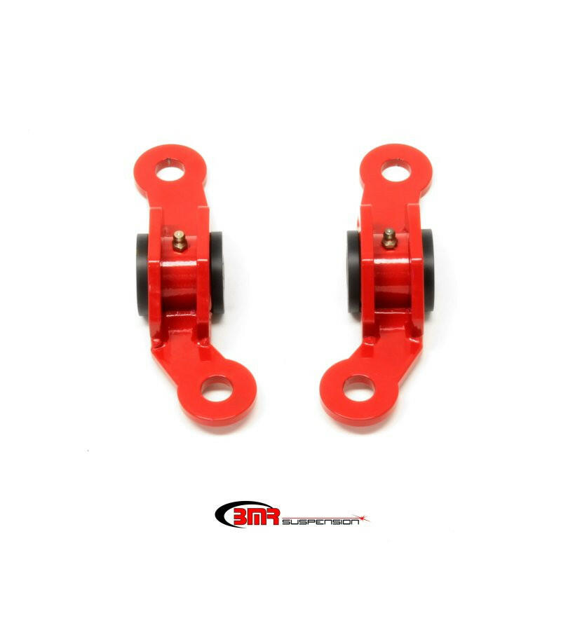 BMR 10-15 5th Gen Camaro Rear Upper Control Arm Bushing Kit (Delrin) - Red Bushing Kits BMR Suspension
