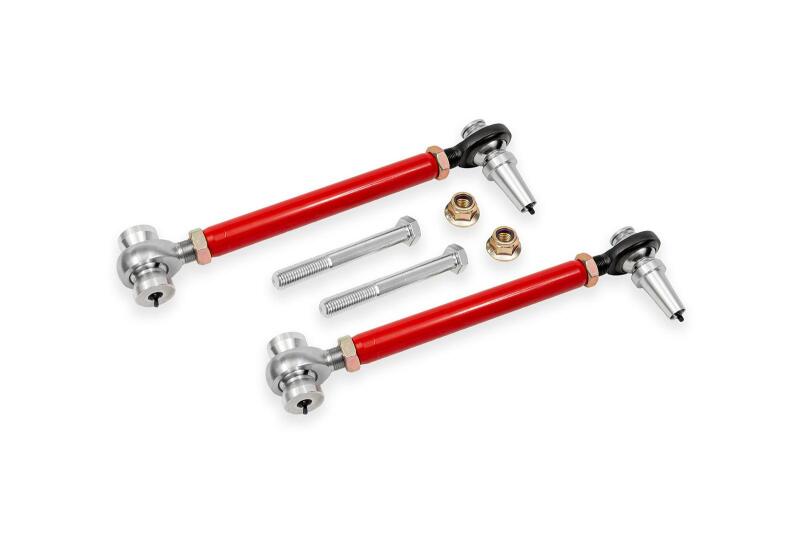 BMR 16-24 Chevy Camaro Front Double Adjustable Lower Control Arms - Rear - Red Control Arms BMR Suspension