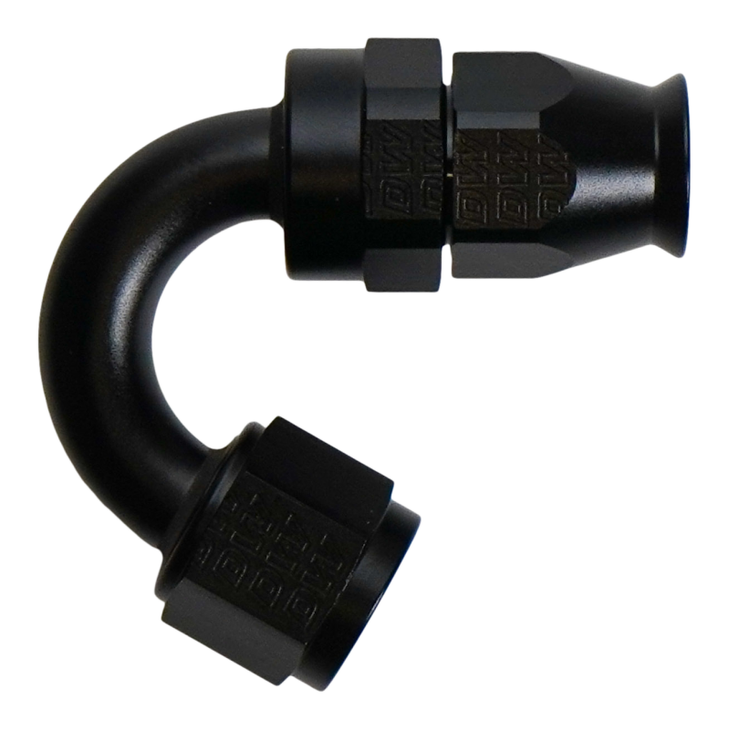DeatschWerks 8AN Female Flare Swivel (Incl Ferule/Olive) 150-degree Hose End PTFE Fittings DeatschWerks