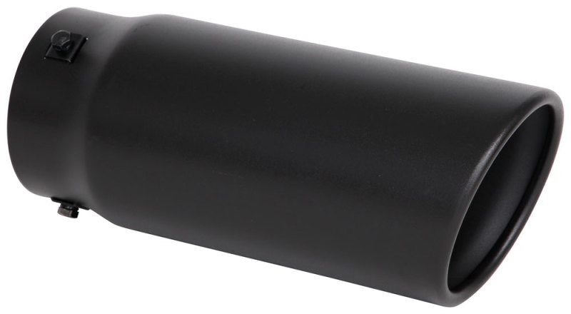 Spectre Exhaust Tip 4-1/2in. OD / Slant - Black Tips Spectre