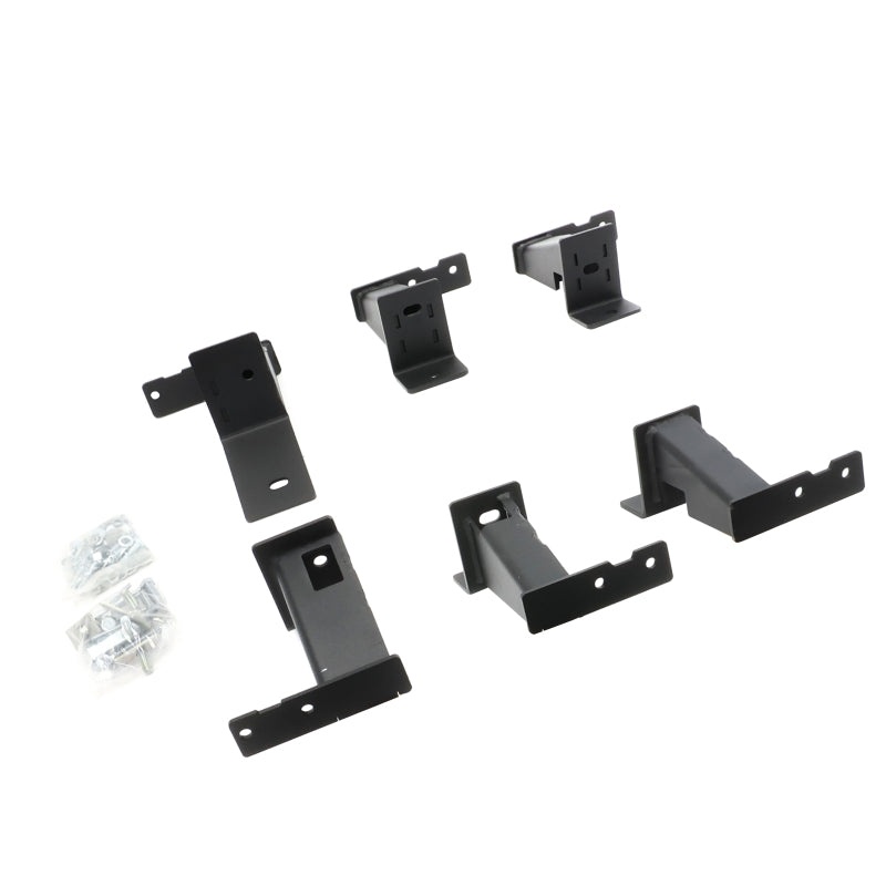 Go Rhino 16-23 Toyota Tacoma DC 4dr Brackets for Dominator Xtreme Frame Slider - Tex. Blk Brackets Go Rhino
