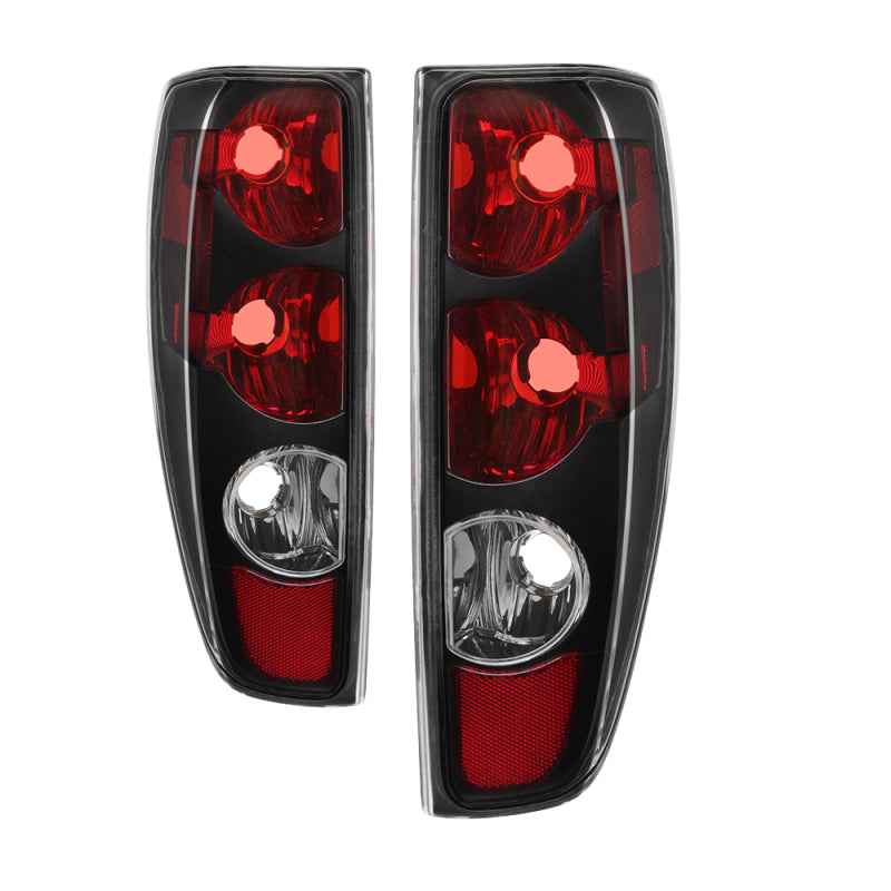 xTune Chevy Colorado 04-12 / GMC Canyon 04-12 Euro Style Tail Lights - Black ALT-JH-CCO04-BK Tail Lights SPYDER