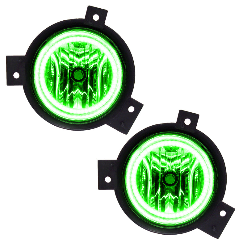 Oracle Lighting 01-03 Ford Ranger Pre-Assembled LED Halo Fog Lights -Green Fog Lights ORACLE Lighting