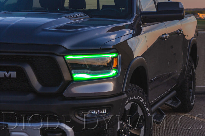 Diode Dynamics RGBW DRL LED Boards for 2019-2023 Ram 1500 Midline Light Accessories and Wiring Diode Dynamics