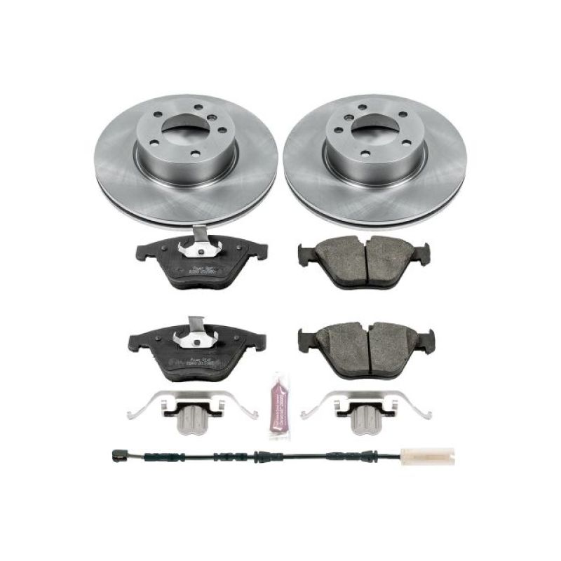Power Stop 13-15 BMW X1 Front Autospecialty Brake Kit Brake Kits - OE PowerStop