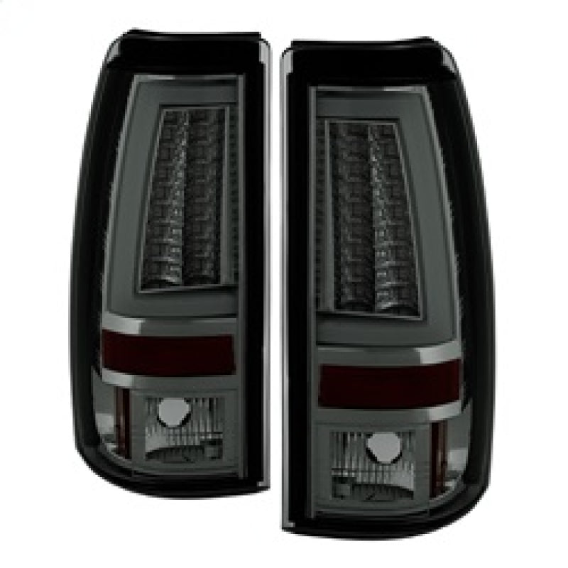 Spyder Chevy Silverado 1500/2500 03-06 Version 2 LED Tail Lights - Smoke ALT-YD-CS03V2-LED-SM Tail Lights SPYDER