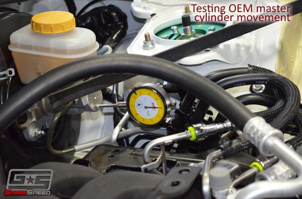 GrimmSpeed Subaru BRZ / Scion FR-S Master Cylinder Brace Brake Cylinder Stops GrimmSpeed