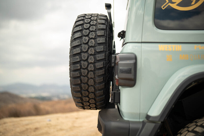 DV8 Offroad 18-25 Jeep Wrangler JL Spare Tire Carrier Chase Racks DV8 Offroad