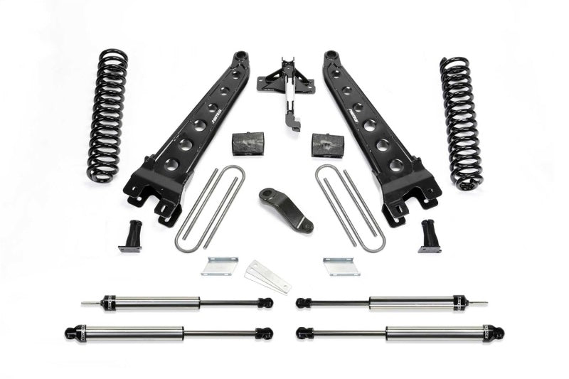 Fabtech 19-20 Ford F450/F550 4WD Diesel 6in Rad Arm Sys w/Coils & Dl Shks Lift Kits Fabtech