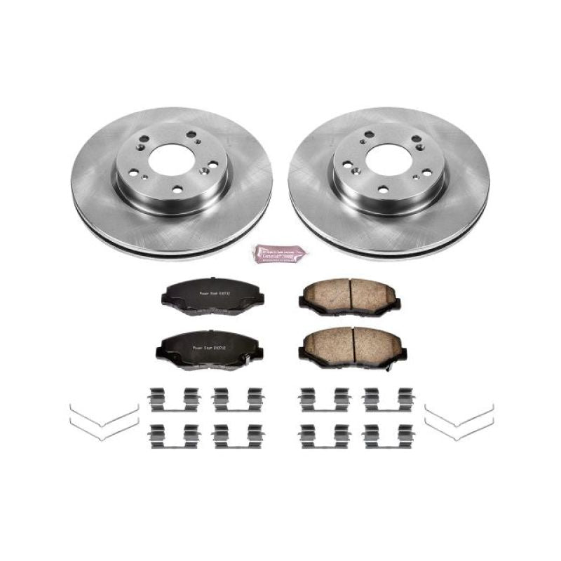 Power Stop 2013 Acura ILX Front Autospecialty Brake Kit Brake Kits - OE PowerStop
