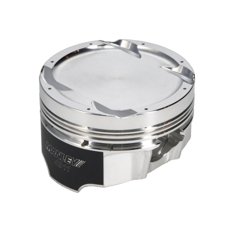 Manley 08+ Mitsubishi 4B11T 86mm STD -11cc Dome 9.0:1 CR Turbo Tuff Series Piston Set w/ Rings Piston Sets - Forged - 4cyl Manley Performance