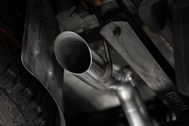 MBRP 2023 Chevy Colorado/GMC Canyon Stainless Steel 3in Cat-Back, Single High Clearance Rear Exit Catback MBRP