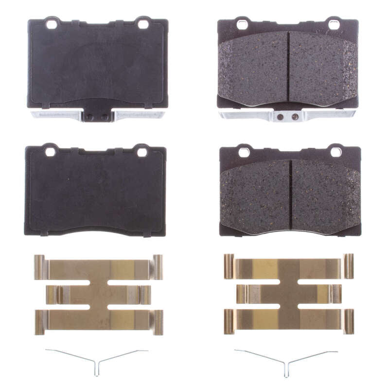 Power Stop 05-12 Acura RL Front Z17 Evolution Ceramic Brake Pads w/Hardware Brake Pads - OE PowerStop