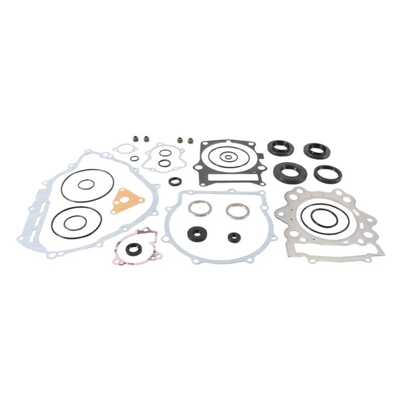 Vertex Gaskets 07-13 Yamaha YFM700 Grizzly Complete Gasket Kit w/ Oil Seals Engine Hardware Vertex Pistons