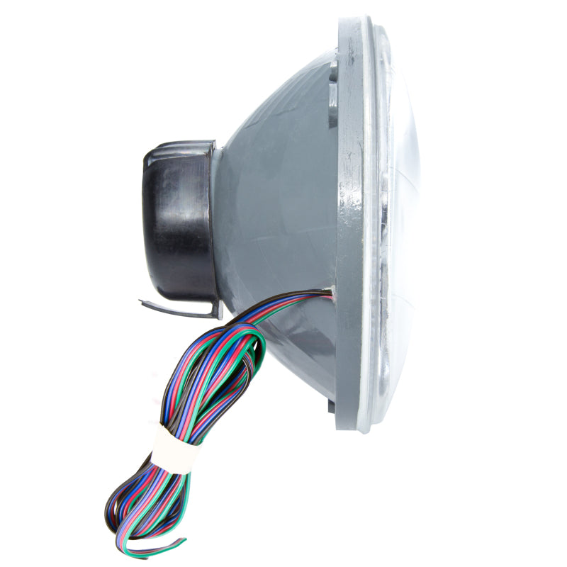 Oracle Pre-Installed Lights 7 IN. Sealed Beam - ColorSHIFT Halo Headlights ORACLE Lighting